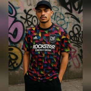 Adidas LAFC Rockstar Energy Drink Jersey